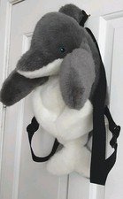 Dolphin Plush Backpack Bag