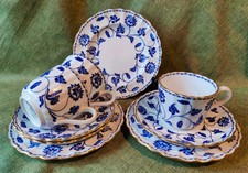 Vintage Spode Blue Colonel