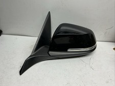 BMW 1 F20  LEFT PASSENGER SIDE DOOR WING MIRROR 6 PIN / M-SPORT / BLACK GLOSS