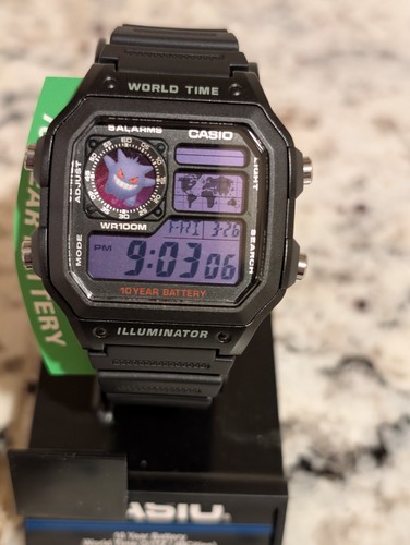 Casio mod gengar the - casio, purple