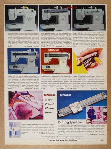 Singer sewing machines - sewing,
