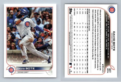 David bote cubs 627 topps - david,