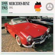 1955-1963 MERCEDES BENZ 190SL Classic Car Photograph / Information Maxi Card