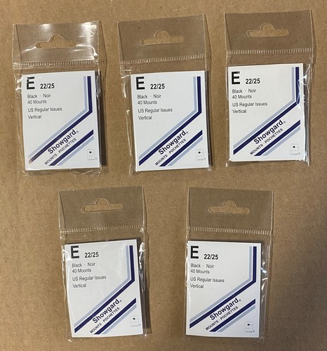 Packs showgard stamp mounts - 5,