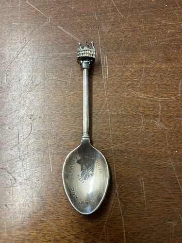 Decorative silver plated spoon - decorative,