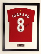 FRAME FOR SIGNED FOOTBALL RUGBY SHIRT FREE *****STADIUM OR PLAIN PLAQUE*****
