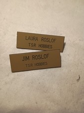 TSR Employee Name Tags: James