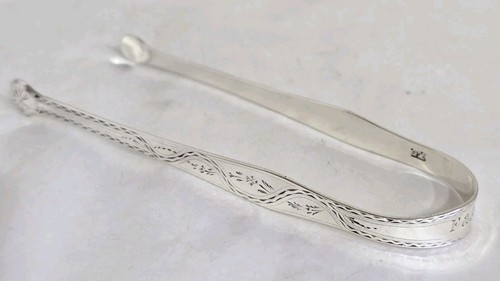 Antique sterling silver - , sugar