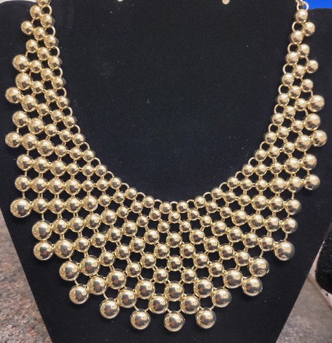 Stunning goldtone bib - stunning,