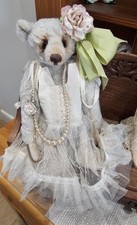 Beautiful Samantha Jane Bear Apple Rose One Of A Kind