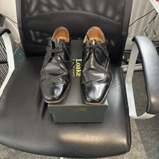 Loake men black - loake, leather