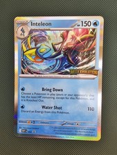 Inteleon MEP 002 Mega Evolution Prerelease Stamped Promos, Pokémon Tcg Mep002