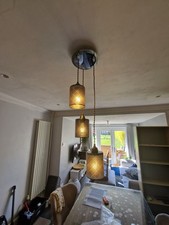 Bespoke Ceiling Mount 3 Light Fitting