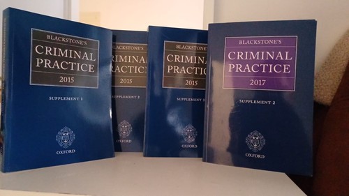 Blackstone criminal practice - blackstone's,