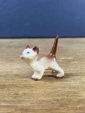 Hagen-Renaker miniature Siamese cat figurine porcelain Cute Mini Cat Ornament