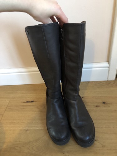 Caprice dark brown - knee, high