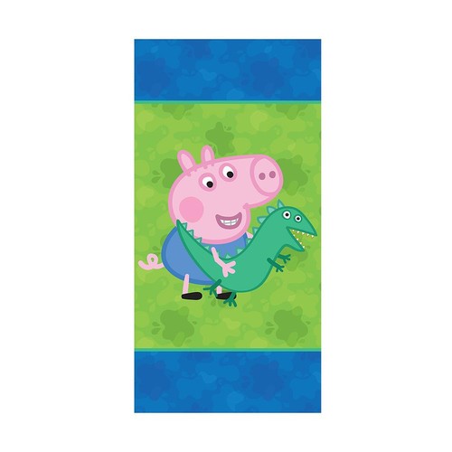 Peppa pig george beach towel - peppa,