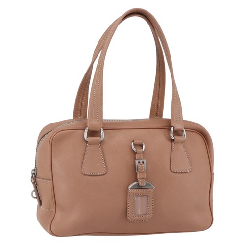 Prada hand bag - hand, silver