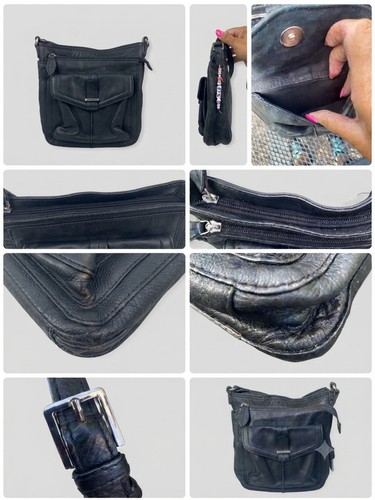 Clarks vinted black leather - vinted,