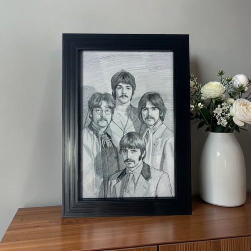 The beatles hand - the, drawn