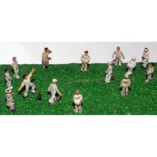 Cricket Game Figures N Scale