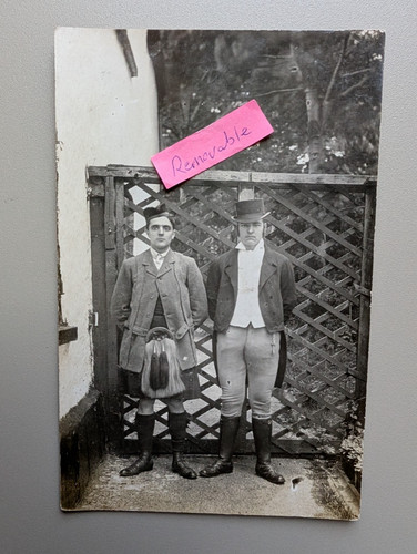Old photo men - photo, fashion