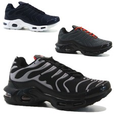 MENS SHOCK ABSORBING RUNNING TRAINERS CASUAL LACE GYM WALKING SPORTS SHOES SIZE