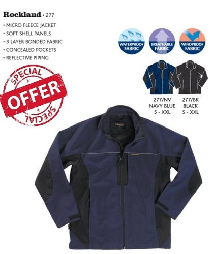 Mens waterproof fleece jacket - waterproof,