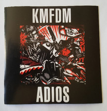 KMFDM Sticker ADIOS Promo NEW