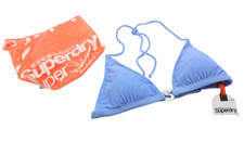 Superdry Seafarer Bikini Top Swimwear Women M Padded Stretch Stripes