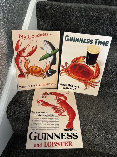 Guinness and lobster vintage