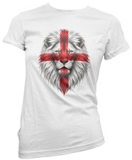 England 3 Lions Ladies Fitted