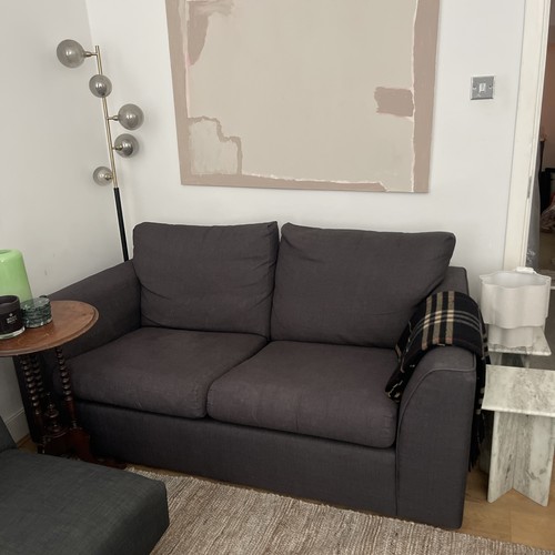 John lewis dark grey sofa - grey,