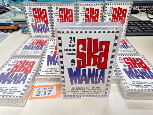Ad237 ska mania cassette - ska,