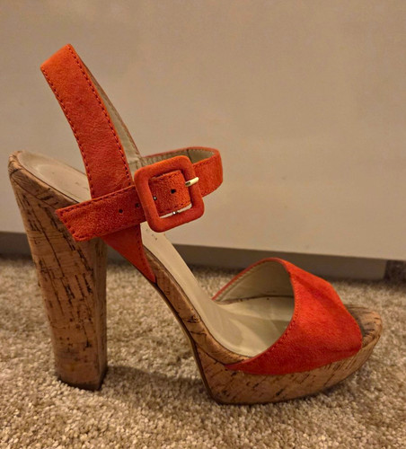 Karen millen orange - millen, suede