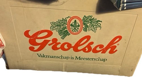 Grolsch beer crate carrier - beer,