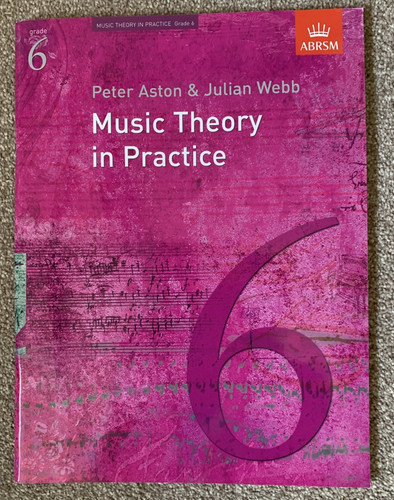 Music theory practice - music, in