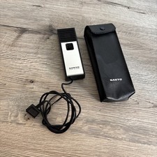 RARE Vintage NEW NOS Sanyo Dynamic Microphone - IMP 500 HM28 - With Carry Pouch