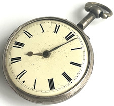 Pocket Watch Antique  Silver