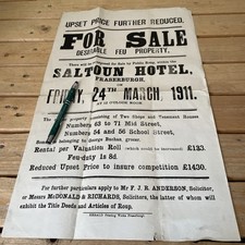 Old scotland document - old,