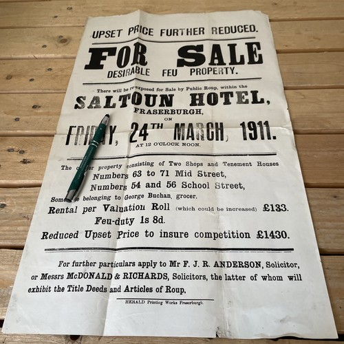 Old scotland document - old,