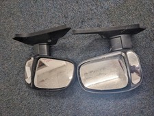 DOOR MIRRORS - FORD TRANSIT MK5 - 1997 - ONE MANUAL / ONE ELECTRIC. GENUINE FORD