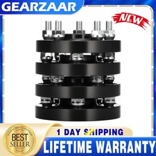 4x 20mm Black Wheel Spacers