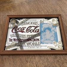 Vintage Framed Coca-Cola