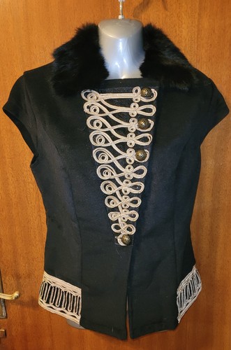 Ladies black fur - ladies,
