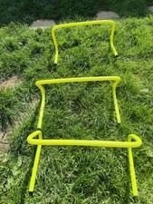 Set of 3 Agility Training Hurdles – Great for Speed, Fitness & Football Drills