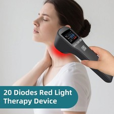 Medical Cold Soft Laser Therapy Device 808nm 650nm 20Diodes For Body Pain Relief