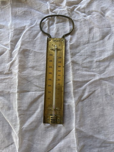 Vintage duplex thermometer - vintage,