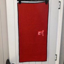 SWINLEY FOREST GOLF CLUB Large Waffle Golf Towel Red Rectangular 31x16in