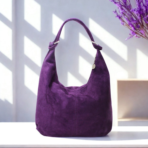 Italy made genuine - made, suede